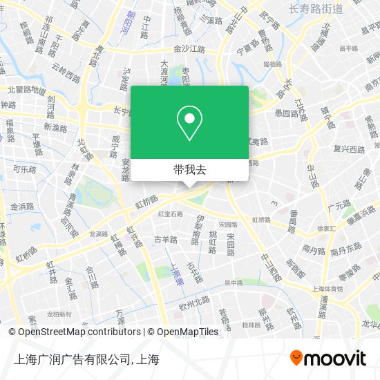 上海广润广告有限公司地图