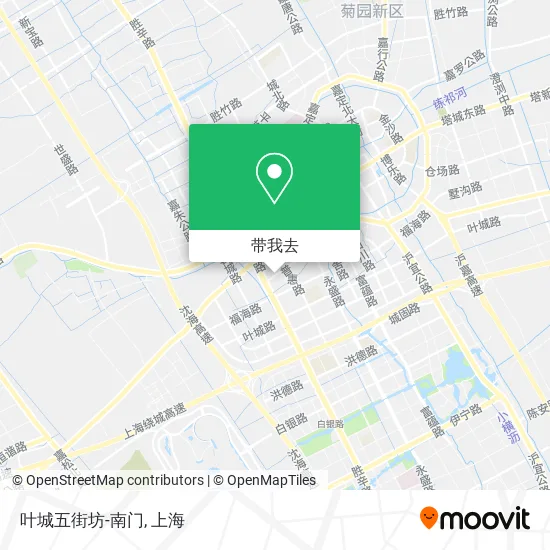 叶城五街坊-南门地图