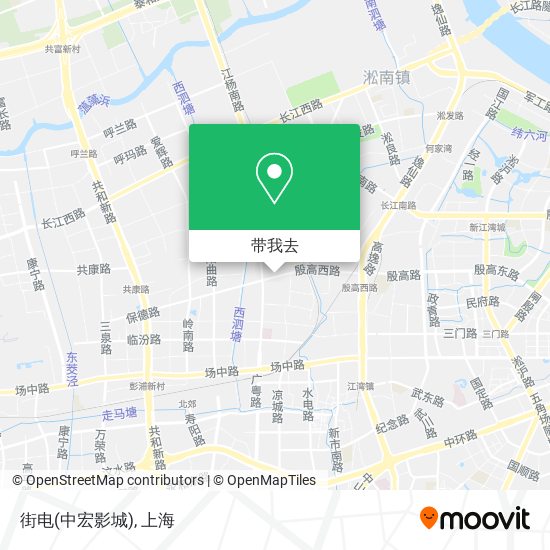 街电(中宏影城)地图