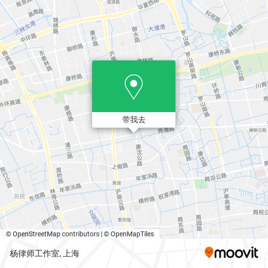 杨律师工作室地图