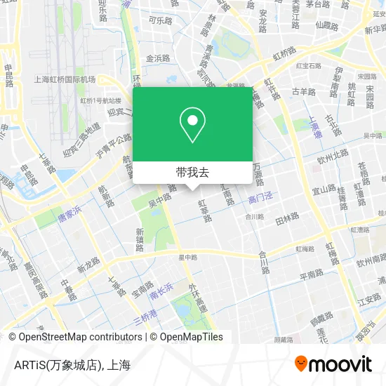 ARTiS(万象城店)地图