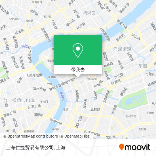 上海仁捷贸易有限公司地图