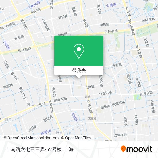 上南路六七三三弄-62号楼地图