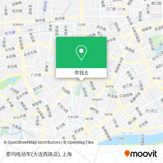 爱玛电动车(大连西路店)地图