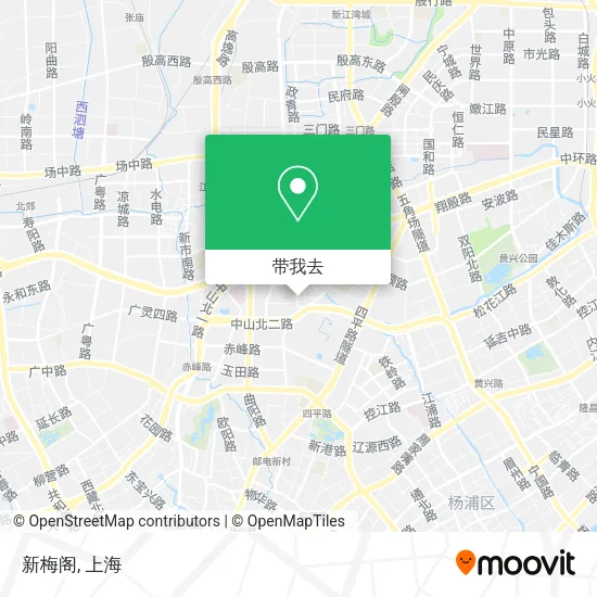 新梅阁地图
