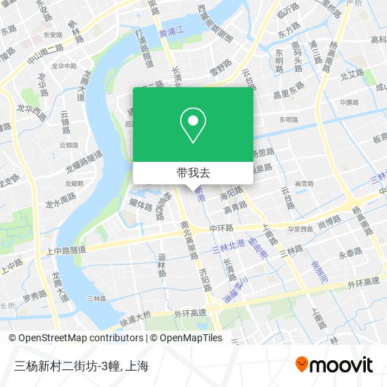 三杨新村二街坊-3幢地图