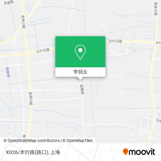 X026/木行路(路口)地图