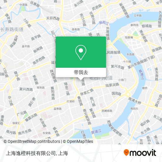 上海逸橙科技有限公司地图