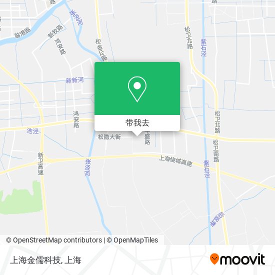 上海金儒科技地图