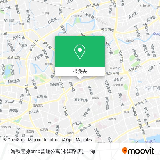 上海秋意凉amp普通公寓(永源路店)地图