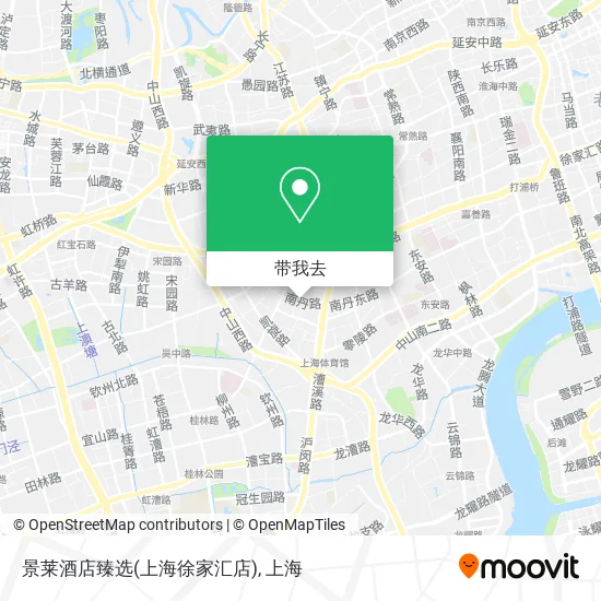 景莱酒店臻选(上海徐家汇店)地图