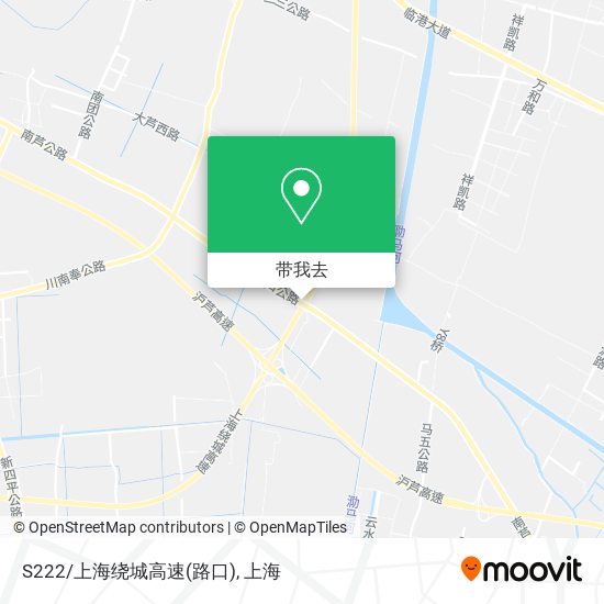 S222/上海绕城高速(路口)地图