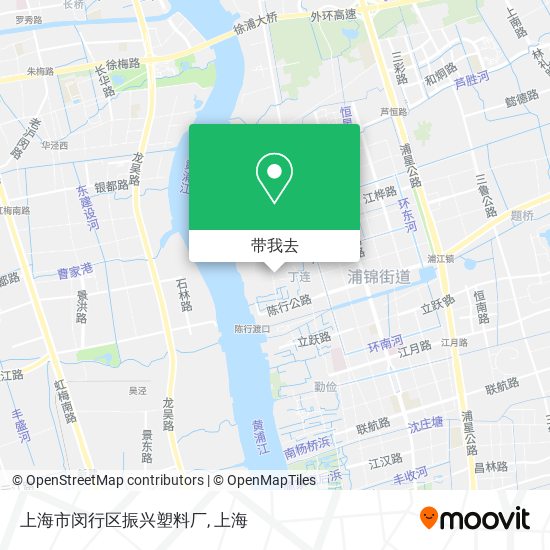 上海市闵行区振兴塑料厂地图