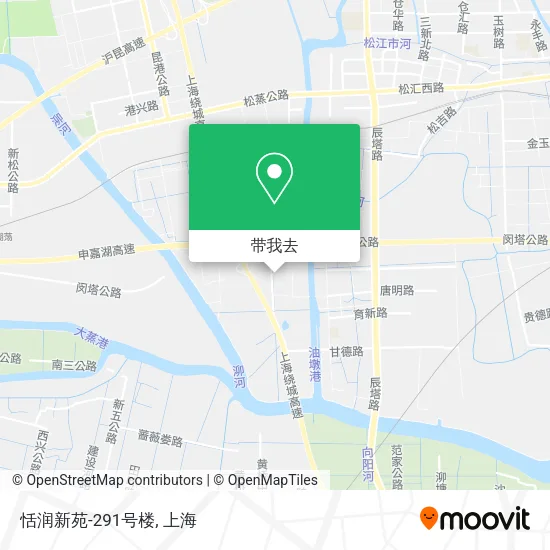 恬润新苑-291号楼地图