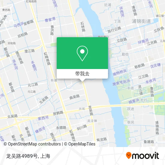 龙吴路4989号地图