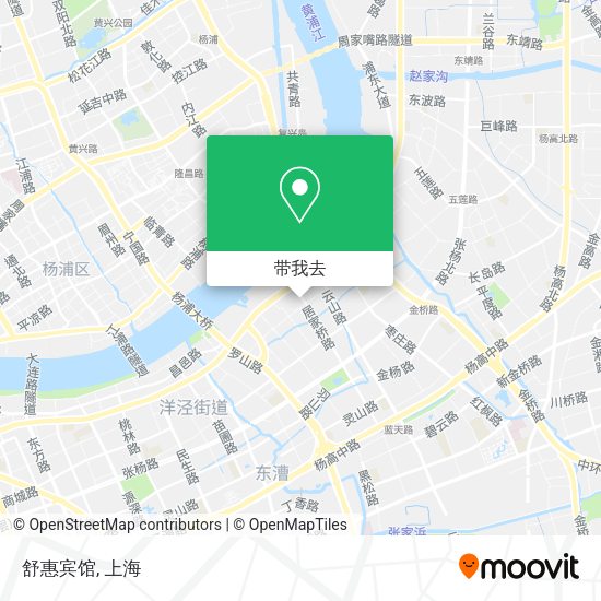 舒惠宾馆地图