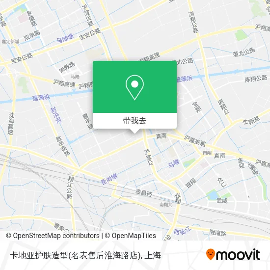 卡地亚护肤造型(名表售后淮海路店)地图