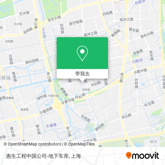 惠生工程中国公司-地下车库地图