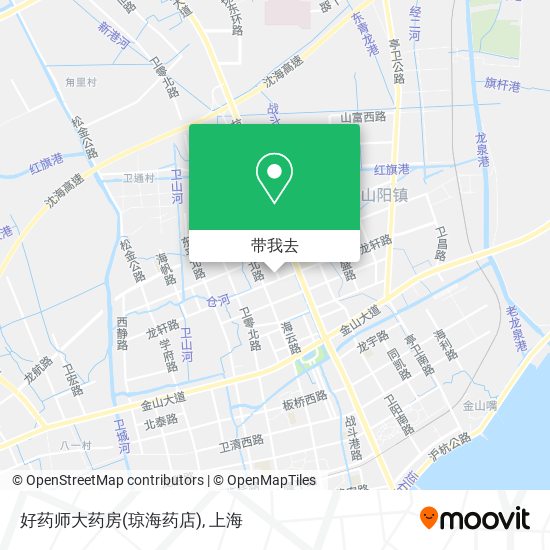 好药师大药房(琼海药店)地图