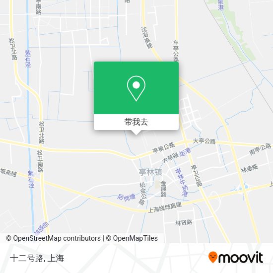 十二号路地图