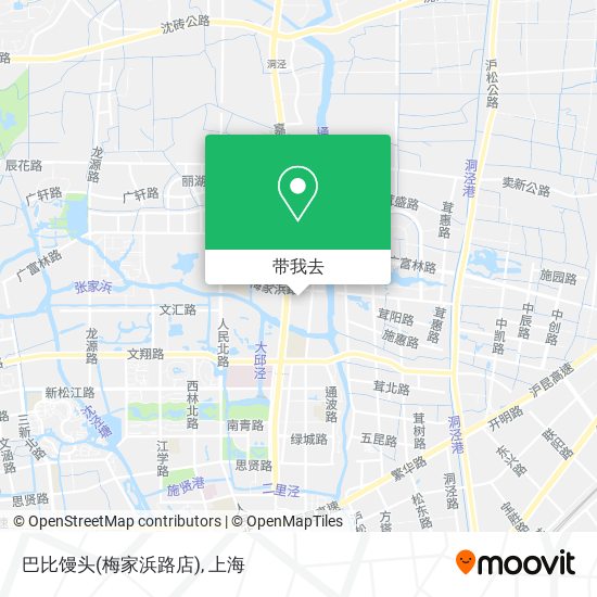 巴比馒头(梅家浜路店)地图