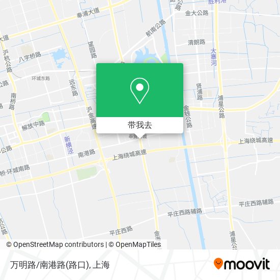 万明路/南港路(路口)地图