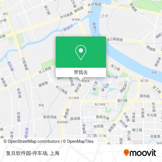 复旦软件园-停车场地图