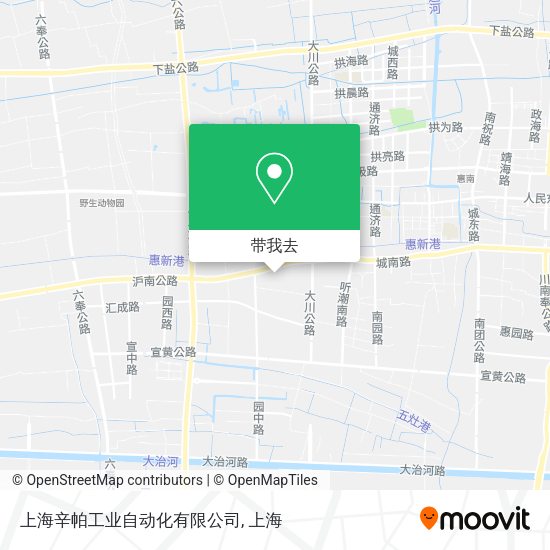 上海辛帕工业自动化有限公司地图