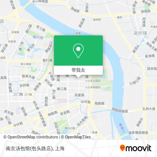 南京汤包馆(包头路店)地图