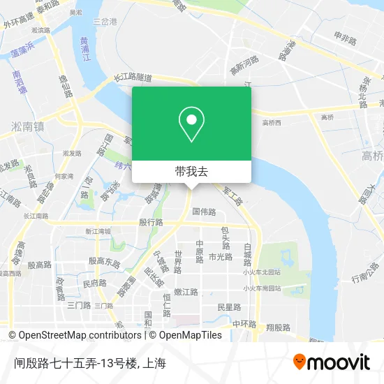 闸殷路七十五弄-13号楼地图