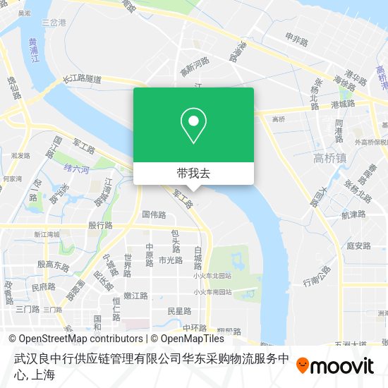 武汉良中行供应链管理有限公司华东采购物流服务中心地图