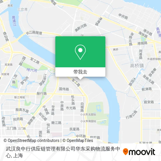武汉良中行供应链管理有限公司华东采购物流服务中心地图