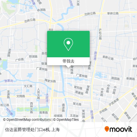 信达蓝爵管理处门口e栈地图