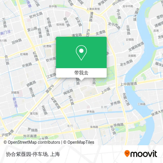 协合紫薇园-停车场地图