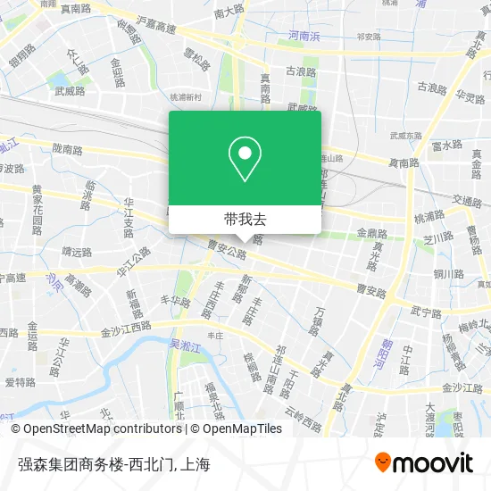 强森集团商务楼-西北门地图