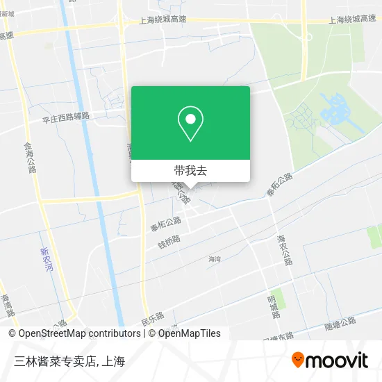 三林酱菜专卖店地图