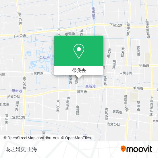 花艺婚庆地图