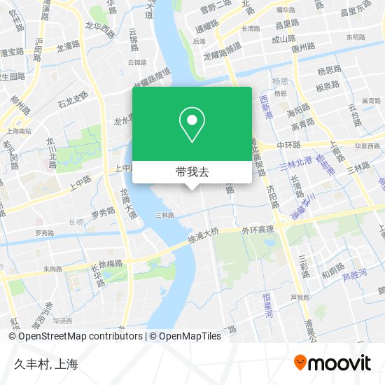 久丰村地图
