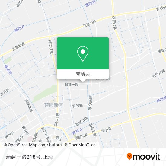 新建一路218号地图