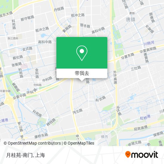 月桂苑-南门地图