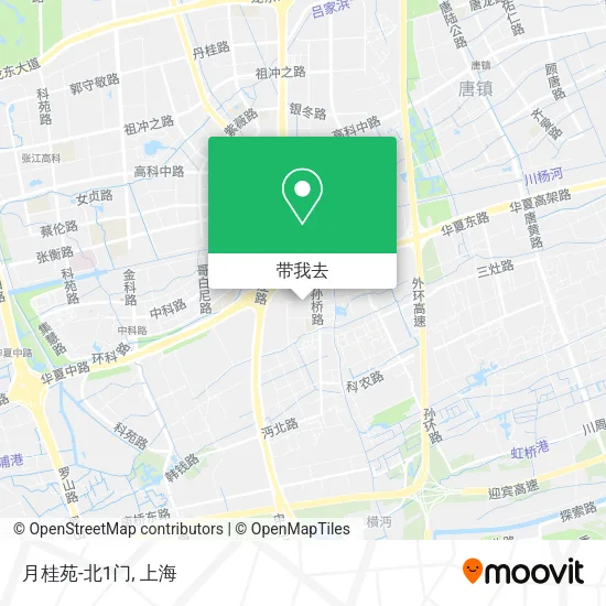 月桂苑-北1门地图