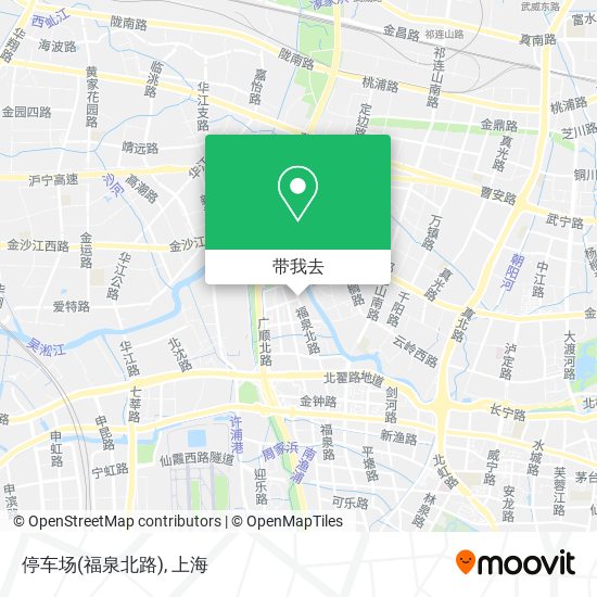 停车场(福泉北路)地图