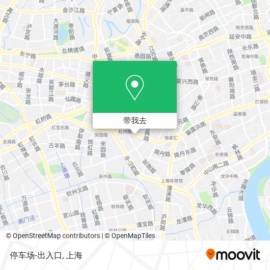 停车场-出入口地图