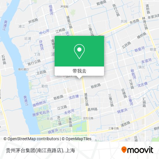 贵州茅台集团(南江燕路店)地图