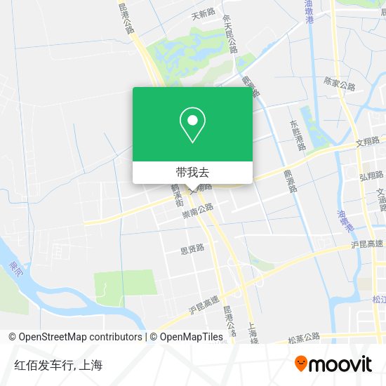 红佰发车行地图
