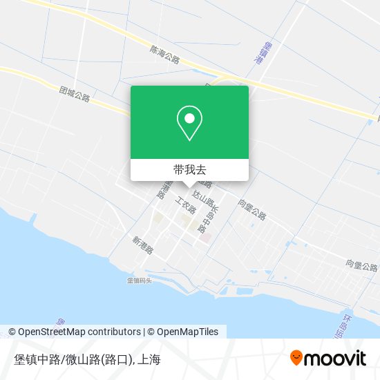 堡镇中路/微山路(路口)地图