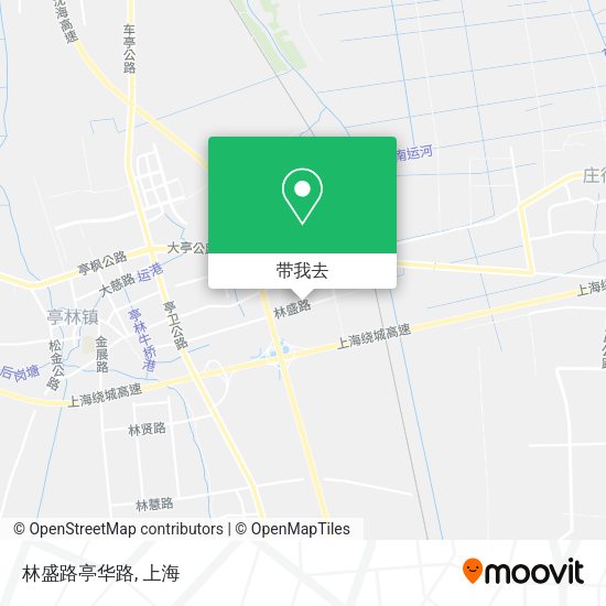 林盛路亭华路地图