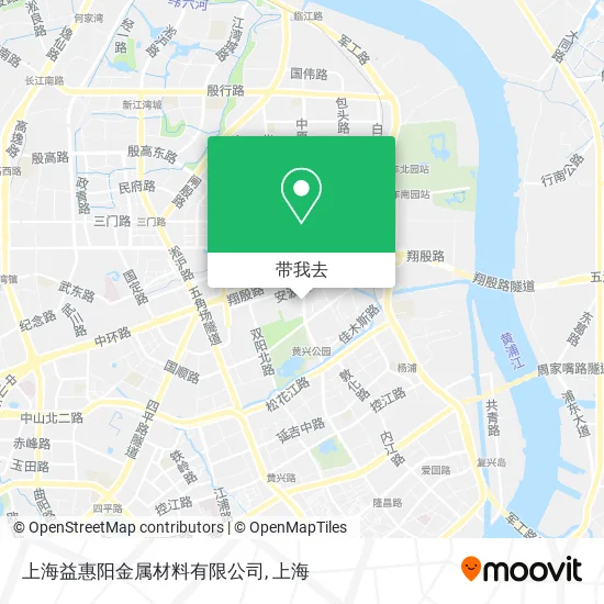 上海益惠阳金属材料有限公司地图