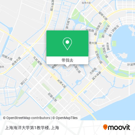 上海海洋大学第1教学楼地图