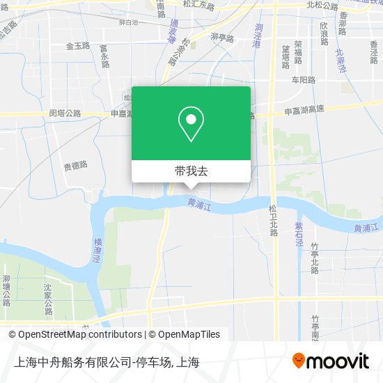 上海中舟船务有限公司-停车场地图